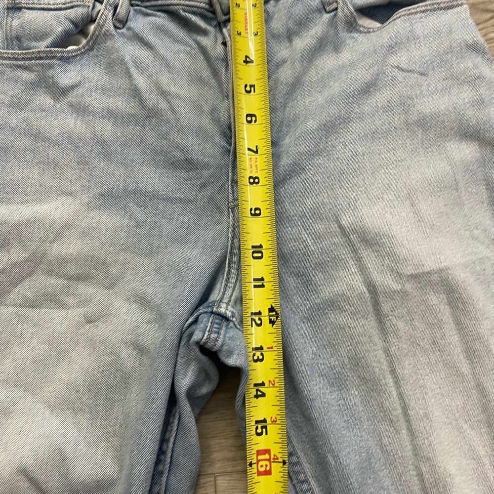 Light Blue Distressed Women Jeans - Picture 5 of 7